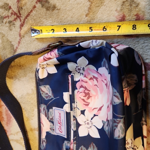 CATH KITSON matte oilcloth forest bunch navy waistbag - Picture 5 of 10